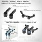 Preview: ALU STEERING PLATE FOR 1-PIECE CHASSIS - SET XRAY
