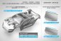 Preview: XT2 Lexan Heck Flügel - Low XRAY
