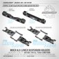 Preview: ALU LOWER SUSP. HOLDER WIDE FOR HORIZONTAL SPLIT BULKHEAD (HS) - REAR-REAR