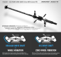 Preview: ECS FRONT DRIVE SHAFT 81MM WITH 2.5MM PIN - HUDY SPRING STEEL - SET
