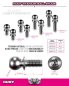 Preview: TITAN BALL STUD D=4.9 / L=8 / S=3.5 / 2mm HEX (2) HUDY