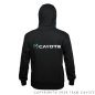 Preview: Classic-Fit Black Pullover Hoodie CAYOTE