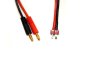 Preview: Ladekabel Deans auf Bananenstecker 4mm H-SPEED 30cm, 14AWG
