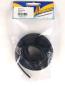 Preview: Flexibles Silikonkabel 14AWG 5m schwarz 2,5mm²