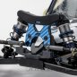 Preview: Carbon fiber front shock tower blue JConcepts RC10B7