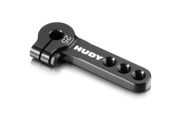 ALU CLAMP SERVO HORN - FUTABA, SAVÖX - 3-HOLE - 25T HUDY (15mm + 19mm + 23mm)