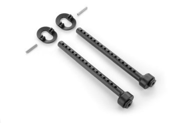 Karosseriebefestigungsset Eccentric +1mm Höhenverstellung vo XRAY