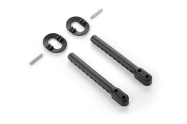 Karosseriebefestigungsset 6mm, hinten einstellbar XRAY