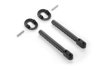 Karosseriebefestigungsset 6mm, hinten einstellbar XRAY +1mm Höhenverstellung