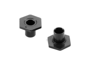 X4 ALU WHEEL HUB - SPRING CLIP - OFFSET +0.5MM (2) XRAY - SWISS 7075 T6