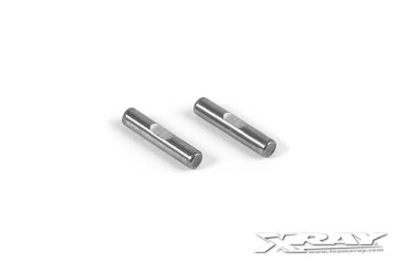 Antriebswellenstift 2 x 10 mit Flachstelle (2) XRAY