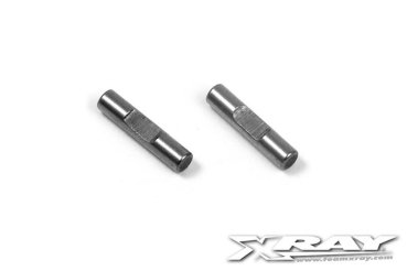 Antriebswellenstift 2 x 9 mit Flachstelle (2) XRAY