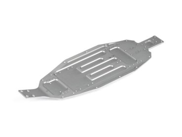 XT2 ALU CHASSIS - 2.5MM - LONG - REAR WIDE - SWISS 7075 T6 XRAY