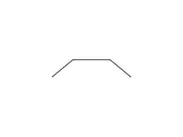 XB2 ANTI-ROLL BAR FRONT FOR BRIDGE UPPER DECK - 0.8 MM XRAY