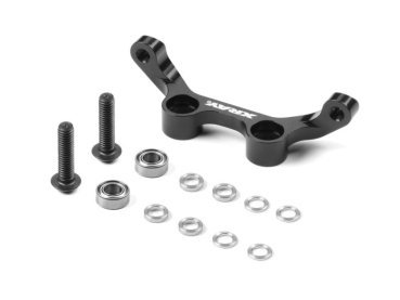 ALU STEERING PLATE FOR 1-PIECE CHASSIS - SET XRAY