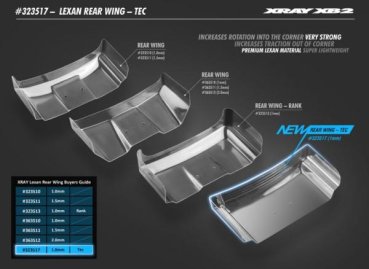 LEXAN REAR WING - TEC