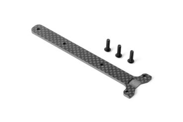 GRAPHITE CHASSIS BRACE DECK - REAR - 2.0MM