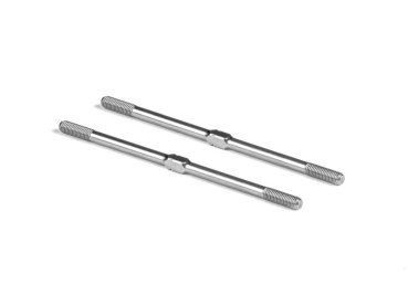 ADJUSTABLE TURNBUCKLE 75MM M3.5 L/R - HUDY SPRING STEELT (2) XRAY