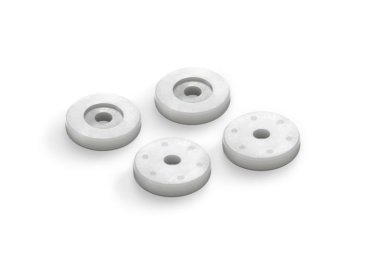 PRECISION GROUND SHOCK PISTON BLANKS 2.5MM - BIG BORE (4) XRAY