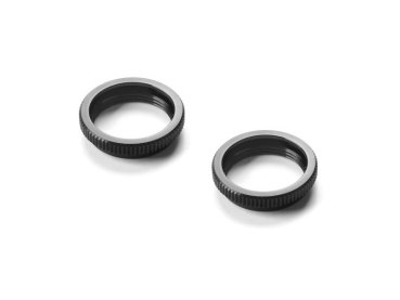 ALU SHOCK ADJUSTABLE NUT - BIG BORE (2) XRAY