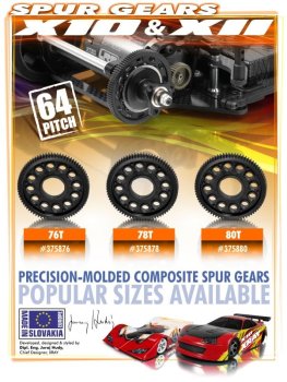 Preview: Zahnrad 80T / 64pitch XRAY