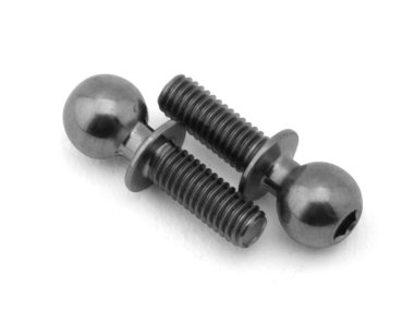 TITANIUM BALL STUD D=5.4 / L=8 / S=4.5 / 2MM HEX (2) HUDY