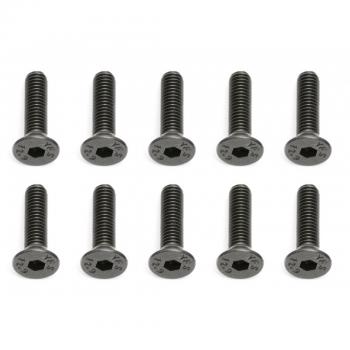 Team Associated Screws, 3x12 mm FHCS