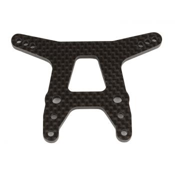 Team Associated RC10T6.2 Front Shock Tower, gull wing, carbon fiber