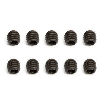 Team Associated Set Screws, 4x4 mm