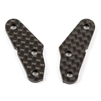 Team Associated FT RC8B3 Graphite Steering Block Arms, +2 deg.