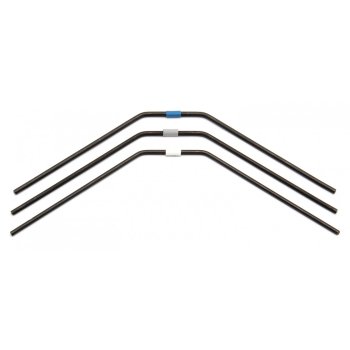 Team Associated RC8B3 FT Rear Anti-roll Bars, 2.5-2.7mm