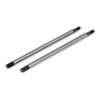 Team Associated RC8T3 FT Chrome Shock Shafts, 3.5x42.5 mm