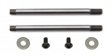 Team Associated FT 3x23 Shock Shaft V2, chrome