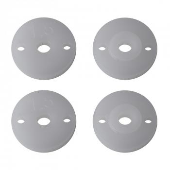 Team Associated FT 12mm V2 Shock Pistons, 2mm, 2x1.5mm
