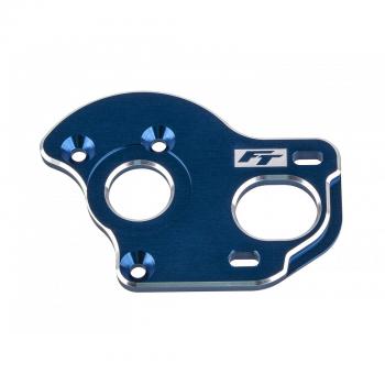Team Associated RC10B6.3 FT Laydown/Layback Motor Plate 3.5mm, Blue