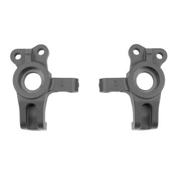 Team Associated RC10B84 FT Carbon Steering Blocks, Adjustable KPI