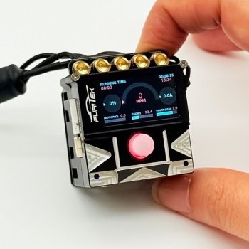 Slidetech Race Regler sensored mit OLED + Lüfter FURITEK Brushless 1/10 Stock/Mod