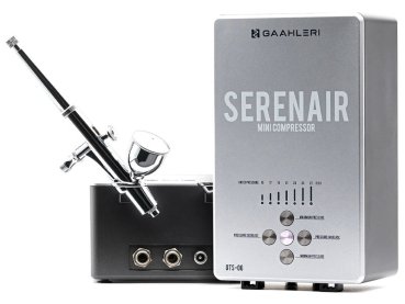 Airbrush-Kompressor GTS-06 Serenair Mini EU-Version GAAHLERI Ambition Series