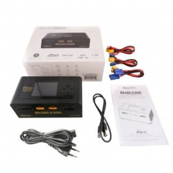 GensAce Ladegeraet iMars D300Dual Channel 300W (EU) Schwarz