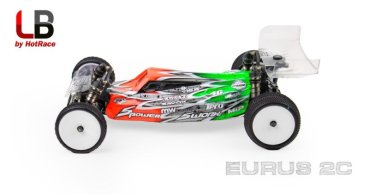 Preview: Eurus 2C Karosserie Standard / Leicht / Ultraleicht LENS BODIES 1/10 Offroad