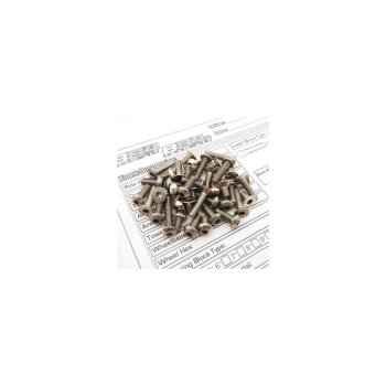 Hiro Seiko RC10B84 /D Titanium Hex Socket Screw Set (95pcs)