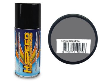 Lexan Spray Gun metal 150ml H-SPEED nP126