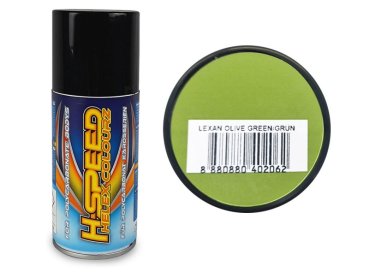 Lexan Spray Olive Green 150ml H-SPEED nP126