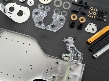 Lagernd! Team Associated RC10CC Classic Clear Edition Kit