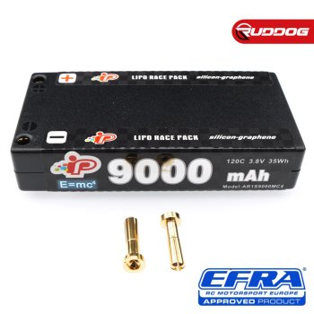 Preview: Intellect MC4 9000mAh 120C 3.8V 1S Long Runtime Graphene 1/12 Pack LiHV