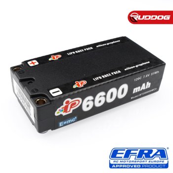 Intellect MC4 6600mAh 120C 7.6V Long Runtime Graphene Shorty Pack LiHV