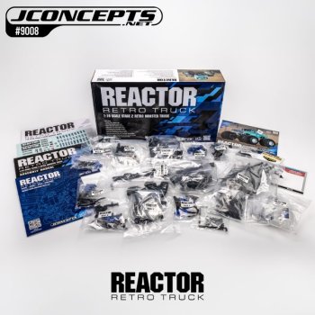 Preview: REACTOR Stage 2 Monster Truck Kit, WOLF Classic JConcepts - 10.75 WB (273mm Radstand)