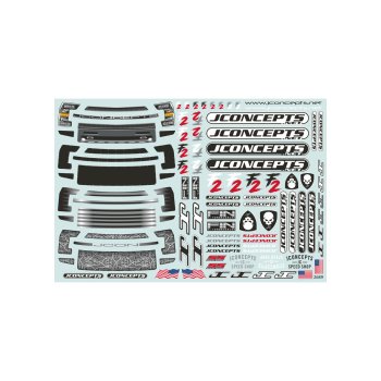 Jconcepts F2 - T6.4 | T6.2 Finnisher body w/ rear spoiler