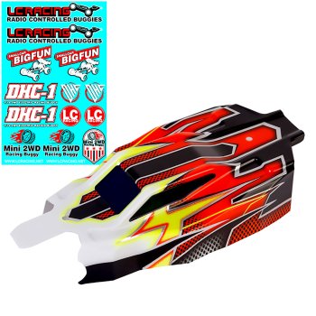 LC Racing BHC-1 2WD Brushed Mini Buggy 1/14 (Schwarz) RTR