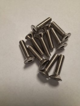 M3 x 12mm Senkschrauben ISO10642 Edelstahl A2 (10 Stk.)